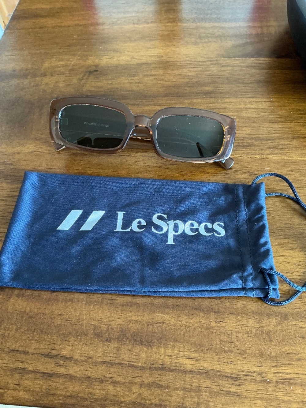 Le Spec, clear brown, sunglasses